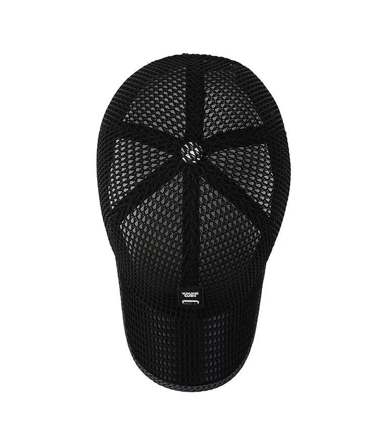 Summer Mesh Cap Baseball Breathable Outdoor Adjustable Snapback Hiking Fishing Cap Women Men Cool Casual Sport Cycling Cap