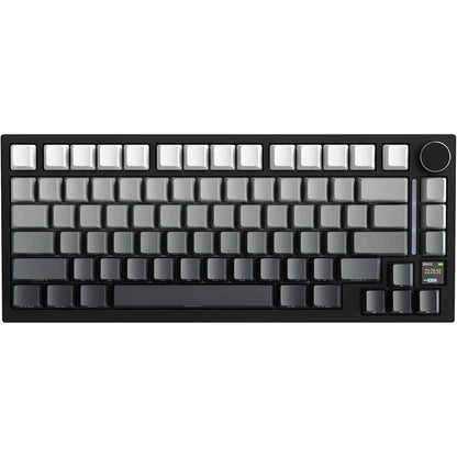 ATTACK SHARK X820 75% Ultra Wireless Mechanical Keyboard with TFT Smart Display & Knob, Hot Swappable, RGB South Facing LED
