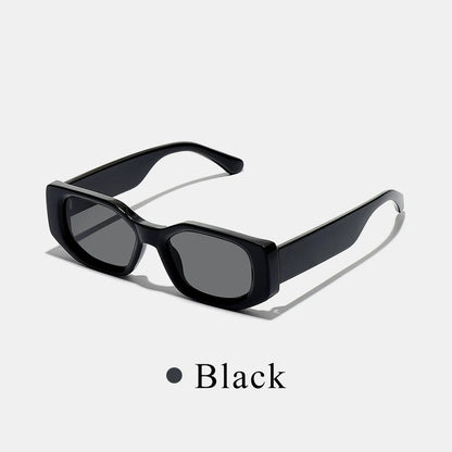 Ruiao 2026 new black classic retro designer branded concave irregular thick frame men women fashion sunglasses