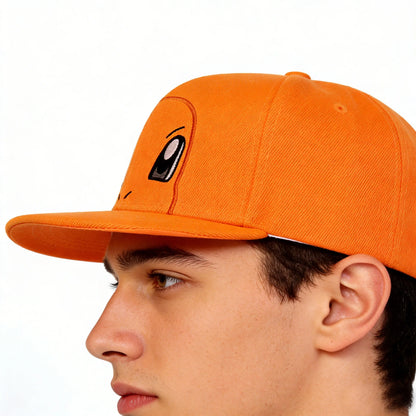Hot Pokemon Squirtle Pikachu Bulbasaur Charmander‌ Embroidery Baseball Cap Cute Anime Adjustable Sun Hat Outdoor Sports Gifts