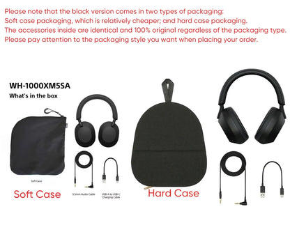 Sony WH-1000XM5 kabellose Noise-Cancelling-Kopfhörer – Premium-Bluetooth-5.2-Over-Ear-HiFi-Headset mit 30mm-Treiber, Mikrofon und langer Akkulaufzeit