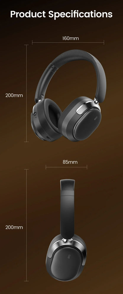 Casque audio supra-auriculaire intelligent avec caméra HD 8MP, reconnaissance d'objets par IA, traduction par IA, casque Bluetooth pour les voyages et les études