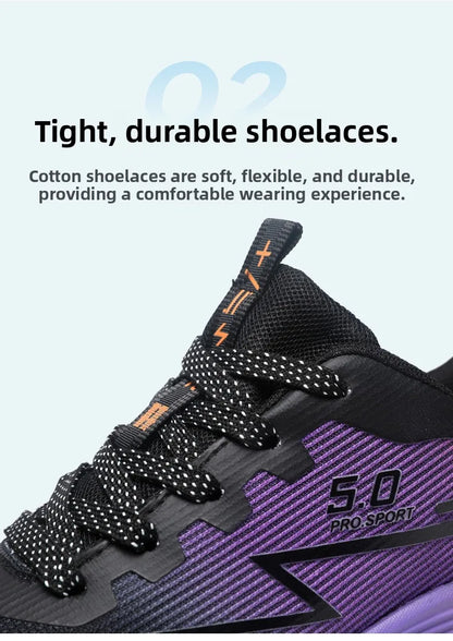 Unisex Lightweight Breathable Running Shoes Sporty Casual Low Top Flat Laced Footwear for Men And Women in Various Colors