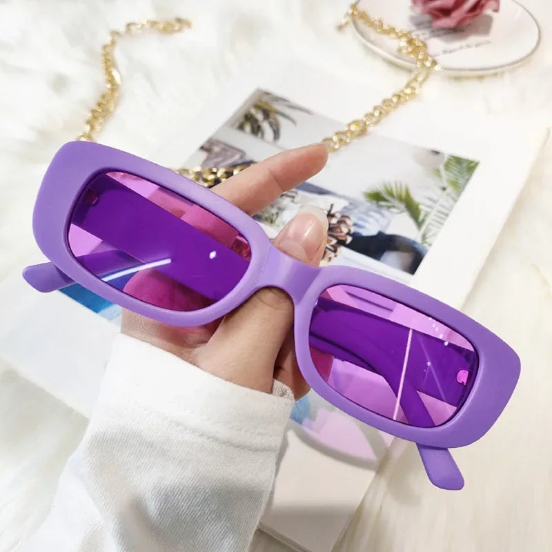 Fashion Classic Red Sunglasses Lens Mens Ladies Womens Retro Vintage UV400 Glasses Eyewear Luxury Square Outdoor Sun Glasses