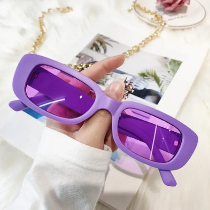 Fashion Classic Red Sunglasses Lens Mens Ladies Womens Retro Vintage UV400 Glasses Eyewear Luxury Square Outdoor Sun Glasses