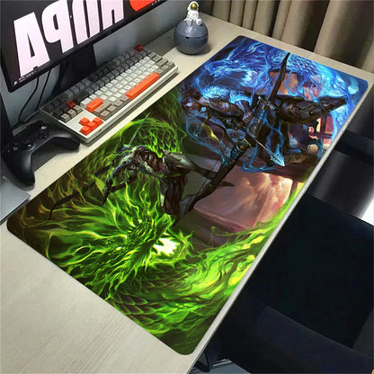 Overwatch 2 Gaming Accessories Mouse Pad Gamer Cabinet Pc Big Desk Mat Computer Keyboard Desks Xxl Mousepad Anime Large Mausepad