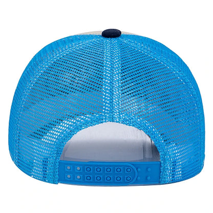 Unisex Baseball Cap Classic STATION Letter Pattern Mesh Cap Men And Women Breathable Streetwear Summer Trucker Hat