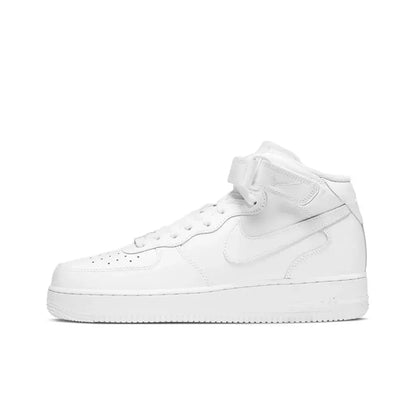Nike Air Force 1 Mid unisex tenisice – potpora gležnju, klasična amortizacija i udobnost te izdržljivost za cjelodnevno nošenje DQ7666-001