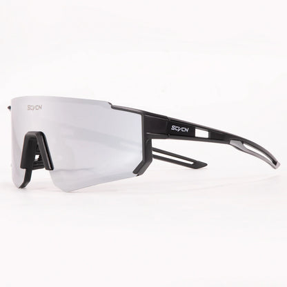 Scvcn Sunglasses Cycling Glasses Photochromic Sports for Men Sun Mountain Bike Road Bicycle Eyewear Goggles UV400 Polarized MTB