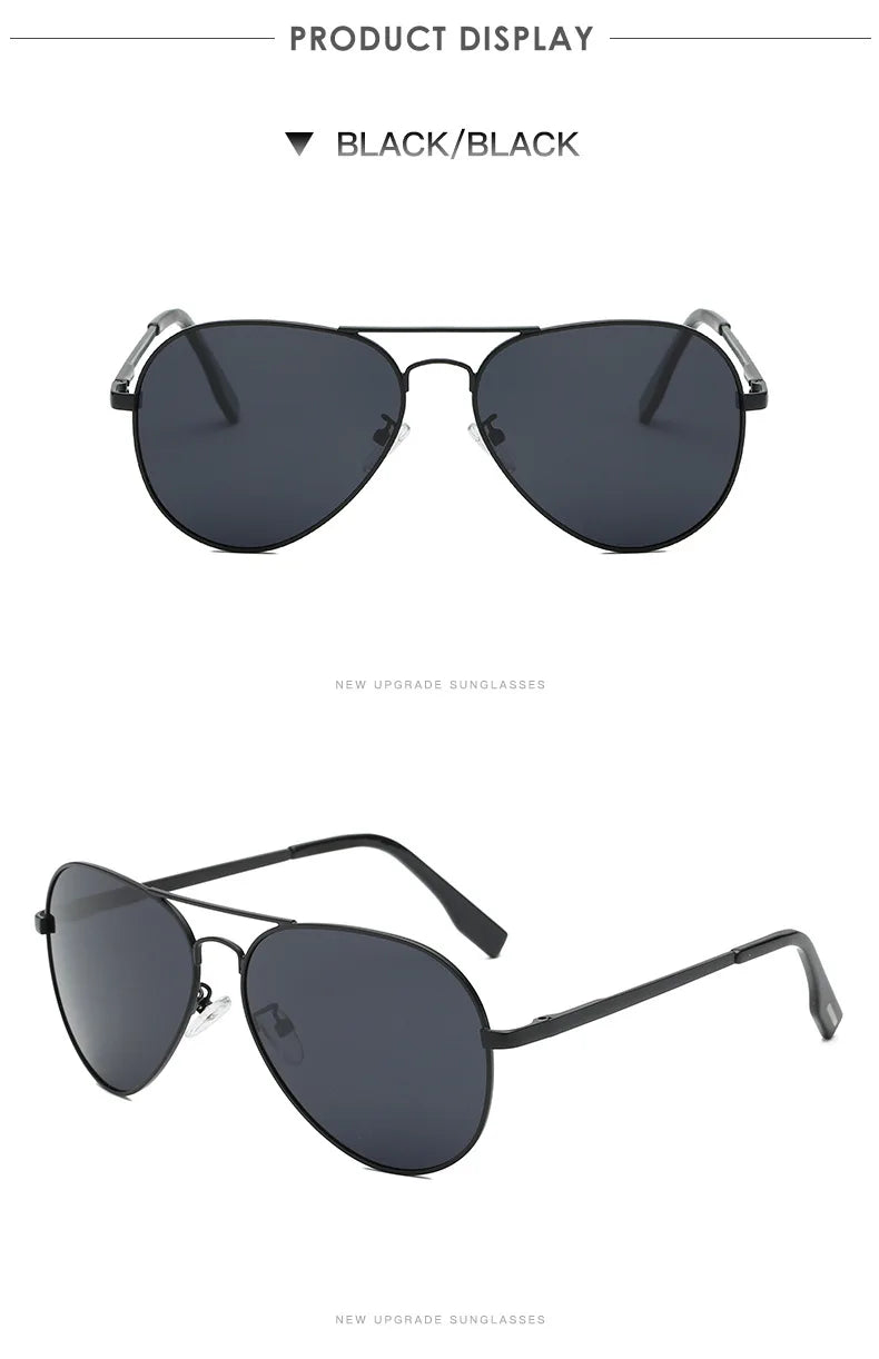 LIOUMO Top Quality Aviation Sunglasses Men Polarized Driving Glasses Women Fashion Pilot Goggles Anti-Glare lentes de sol hombre
