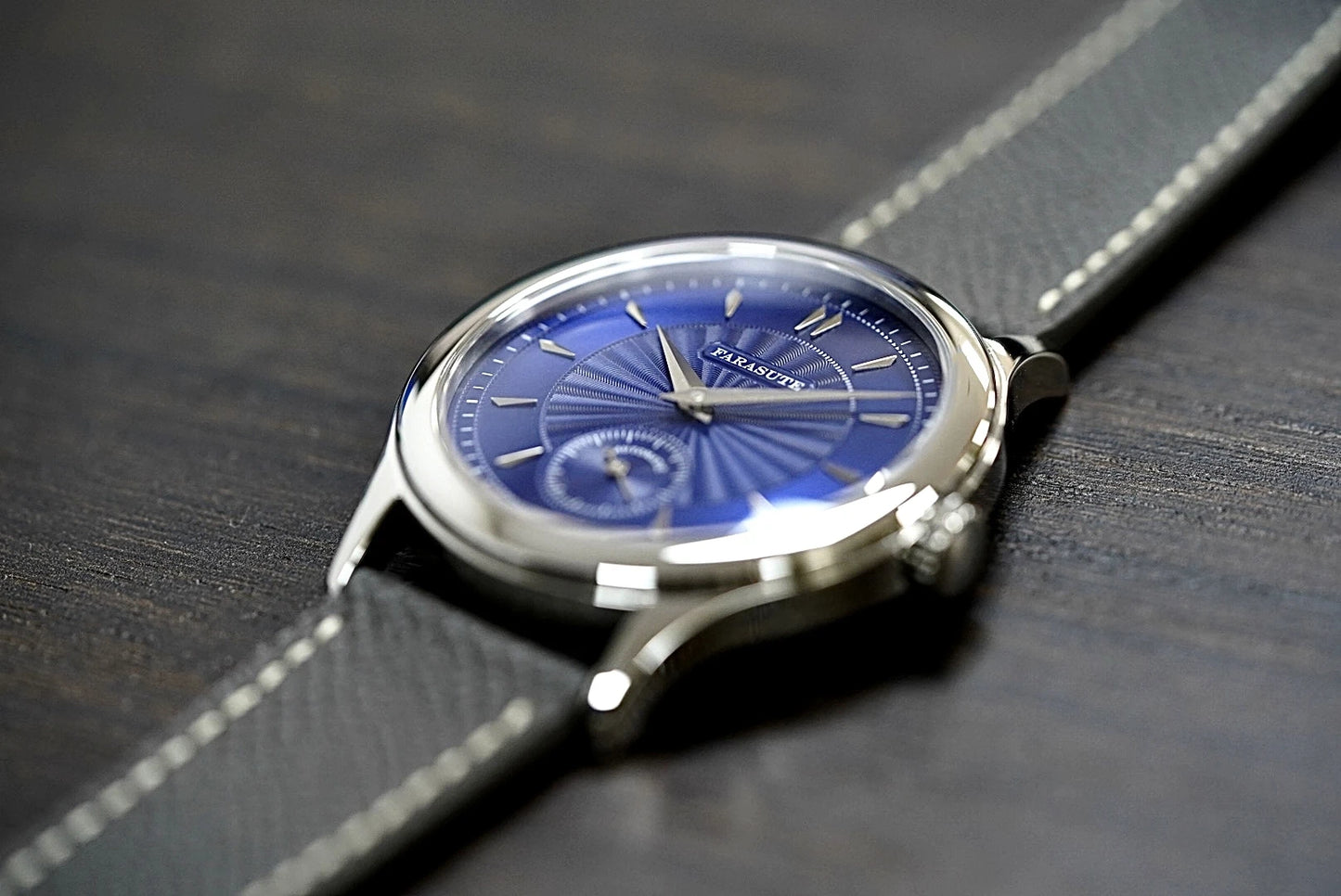 FARASUTE Luxury Mechanical Watch 316L Stainless Steel Case Hangzhou Customized Movement Small Second Hand Dial reloj hombre Gift