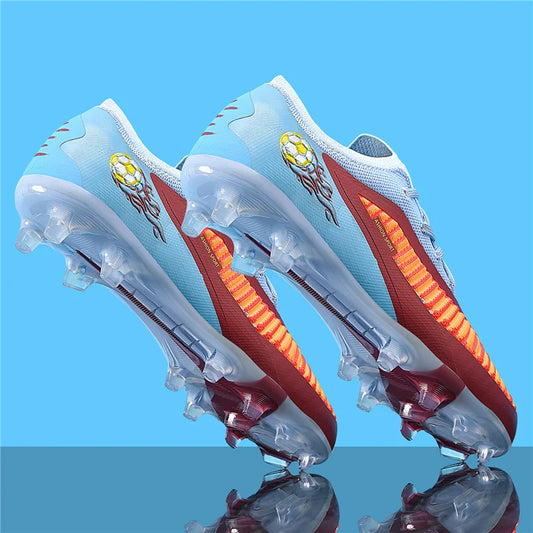 Zapatillas de fútbol profesionales para hombre, nuevas, de alta calidad, rápidas, con tacos para césped artificial, botas profesionales para campo de fútbol, zapatilla baja