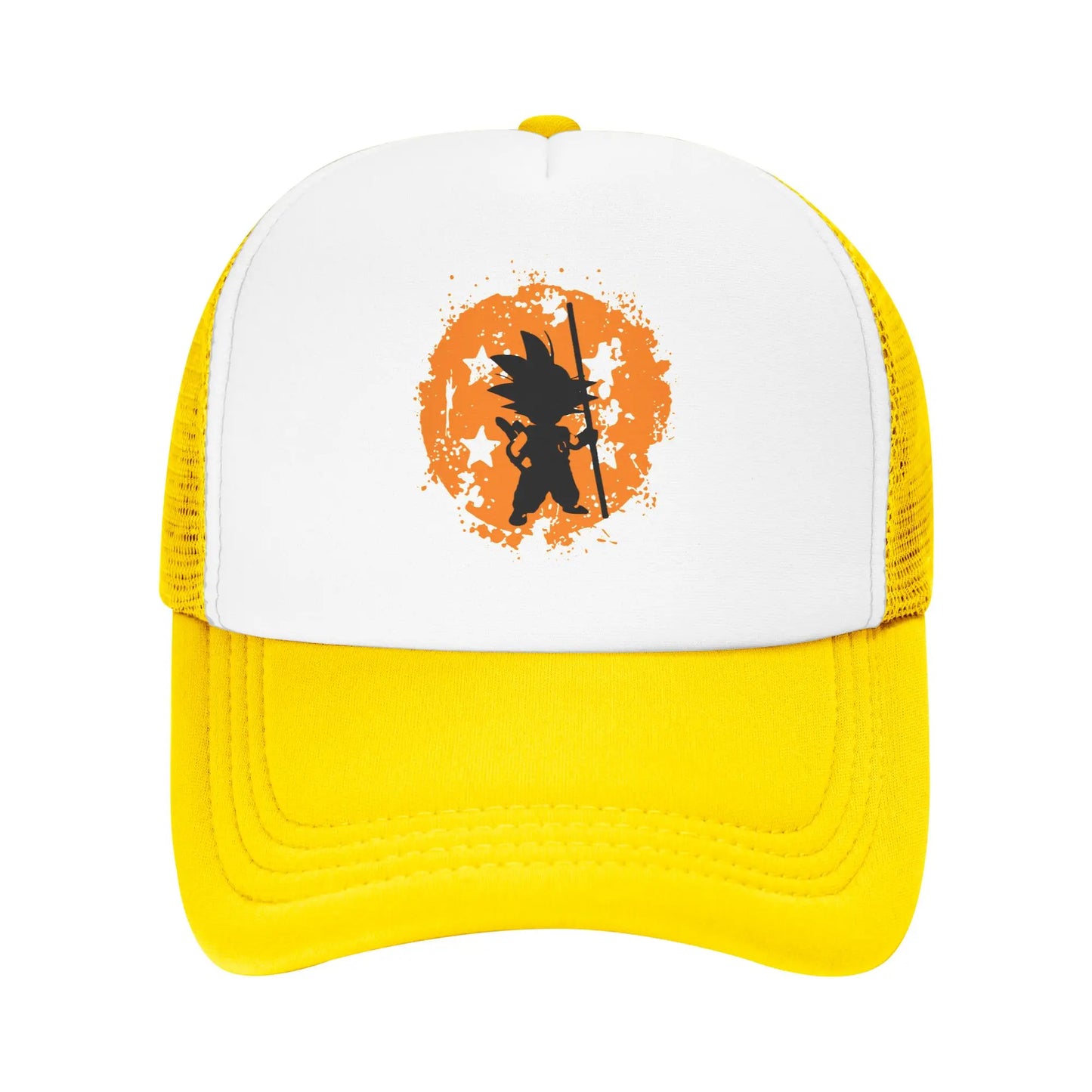 Unisex Dragon Ball Z Goku DBZ Trucker Hats Outdoor Mesh Baseball Caps Snapback Caps Hats Sun Caps Trucker Cap High Quality