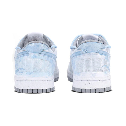 Individuell gestaltete Sneaker Nike Dunk „Fog Hidden Auspicious Clouds“ – Low-Top-Schuhe im High-Street-Retro-Stil mit chinesischer Tuschemalerei für Unisex