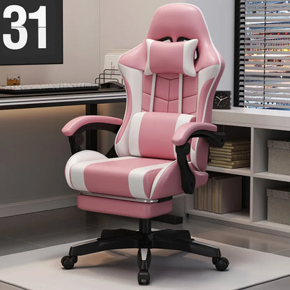 Sedia gaming Sponge per internet café ed esports, sedia da computer per internet café, poltrona da ufficio reclinabile per casa, comoda e girevole