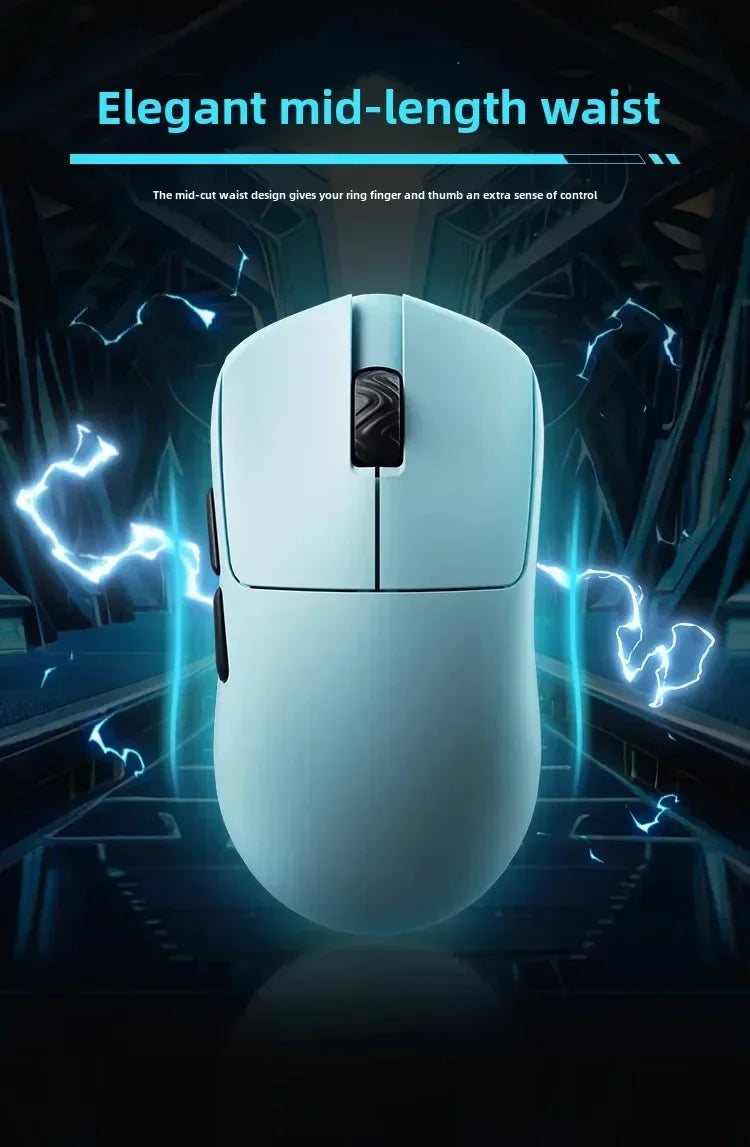 SCYROX V6 neporozna brezžična esports miška 40g 750IPS z 8k sprejemnikom, hitrim odzivom 3950, visoko kakovostjo 8KHz, gaming miška