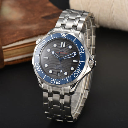 DWAYNE CAMPBELL Reloj mecánico automático de lujo para hombre NH35, bisel de cerámica, resistente al agua, reloj de pulsera clásico de negocios