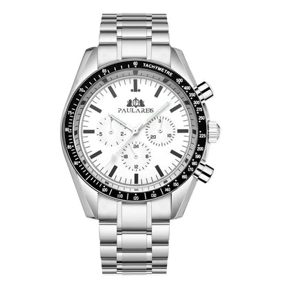 PAULAREIS P Brand Luxury Men Mechanical Watches Calendar Business Watch Mens Sports Waterproof Stainless Steel Automatic Watches