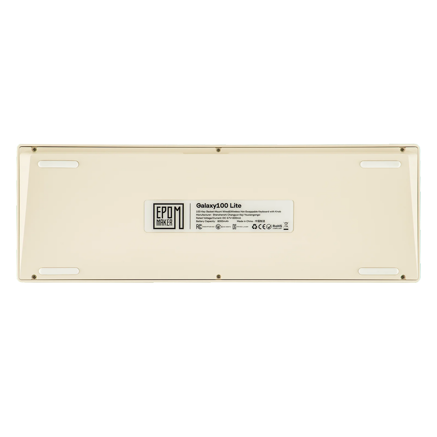 EPOMAKER Galaxy100 Lite QMK/VIA 96% ANSI US Layout Hot-Swap Wired/2.4GHz/BT Wireless 1800 Aluminum Gasket Mechanical Keyboard