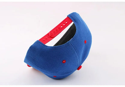 Kids Anime Spiderman Cartoon Baseball Cap Snapback Hat for Toddler Baby Children Spring Summer Adjustable Hip Hop