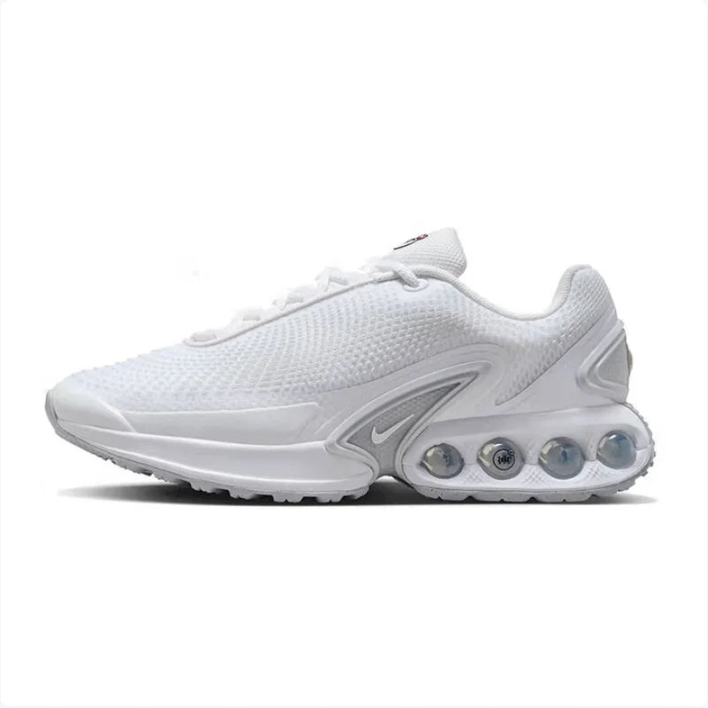 Nike Visualized Rear-Cushion Air Cushioning Support Wear-Resistant Fitness Training Women's Running Shoes New Unique Texture Commuter Sports Running Shoes Air Max Dn Solid Color Versatile Casual Sports Shoes Niche Design Non-