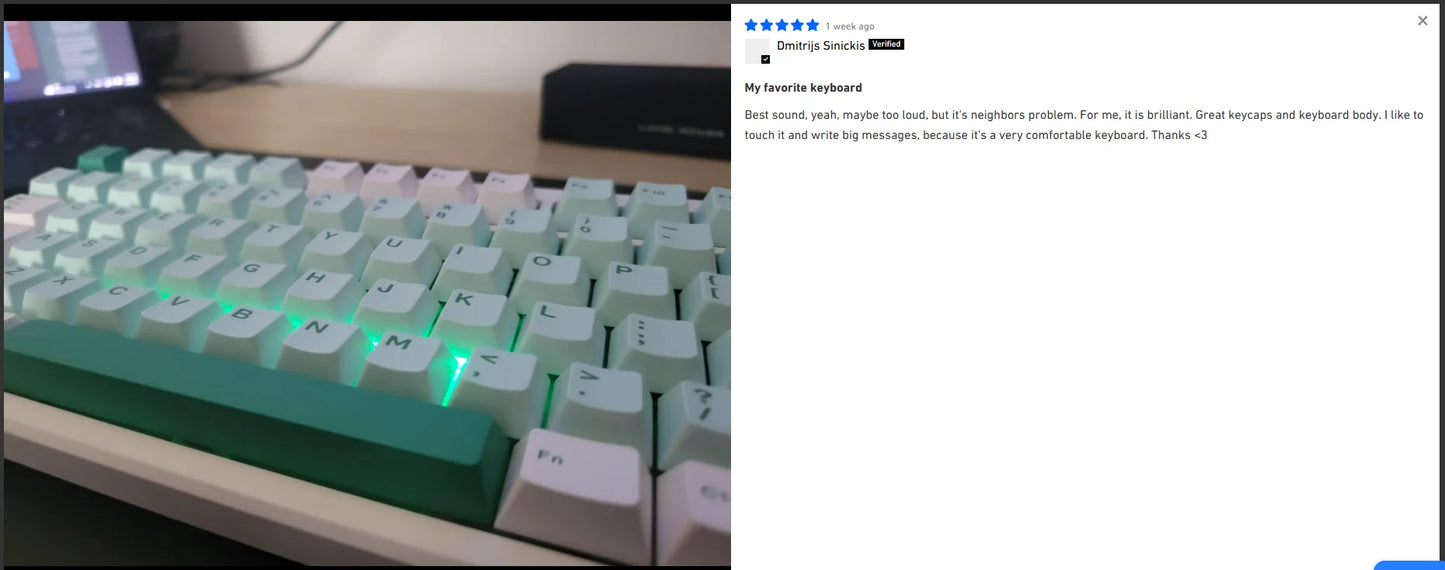 Teclado mecánico inalámbrico MCHOSE G75 Pro, diseño 75%, montaje gasket, 5 capas de amortiguación, retroiluminación RGB, triple modo y hot-swappable