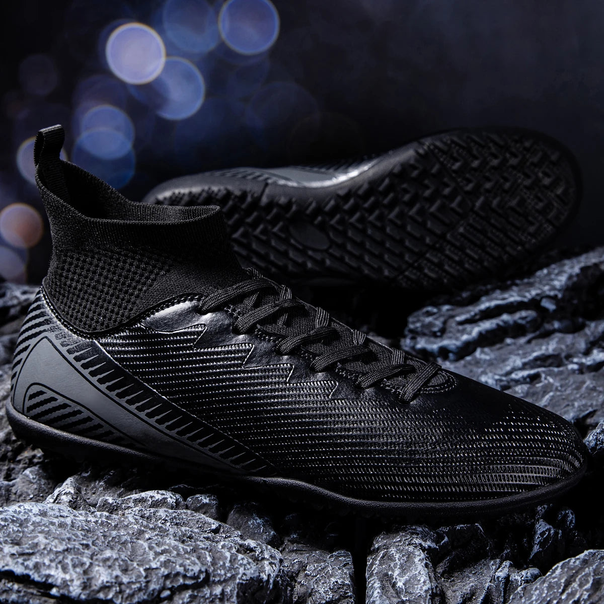 Voetbalschoenen voor heren TF met gebroken noppen voor buitensporten, met uitzonderlijk sterke grip