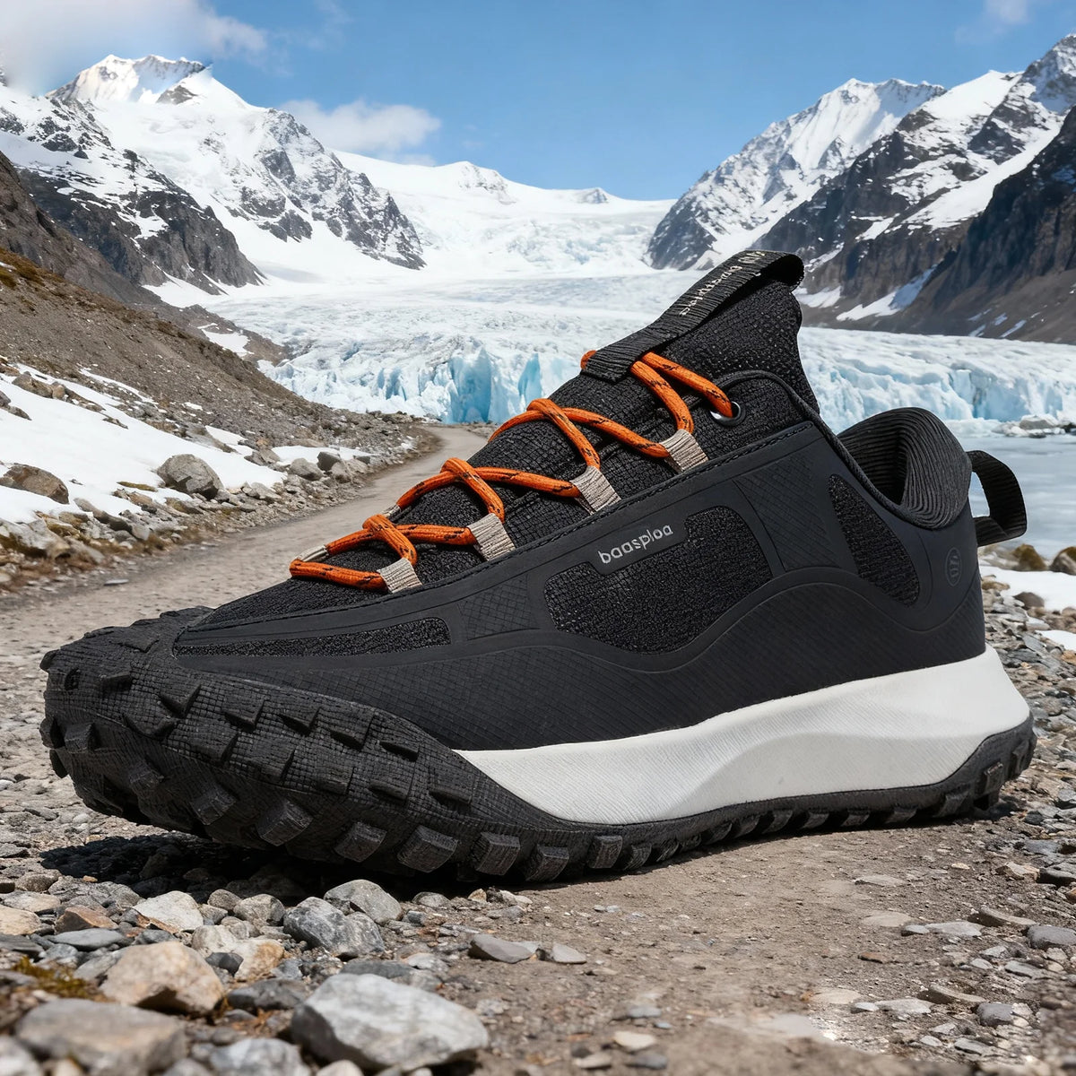 Baasploa Men Hiking Shoes High Quality Comfort Soft Waterproof Male Trekking Sneakers Resistant Non-slip Outdoor Climbing Shoes