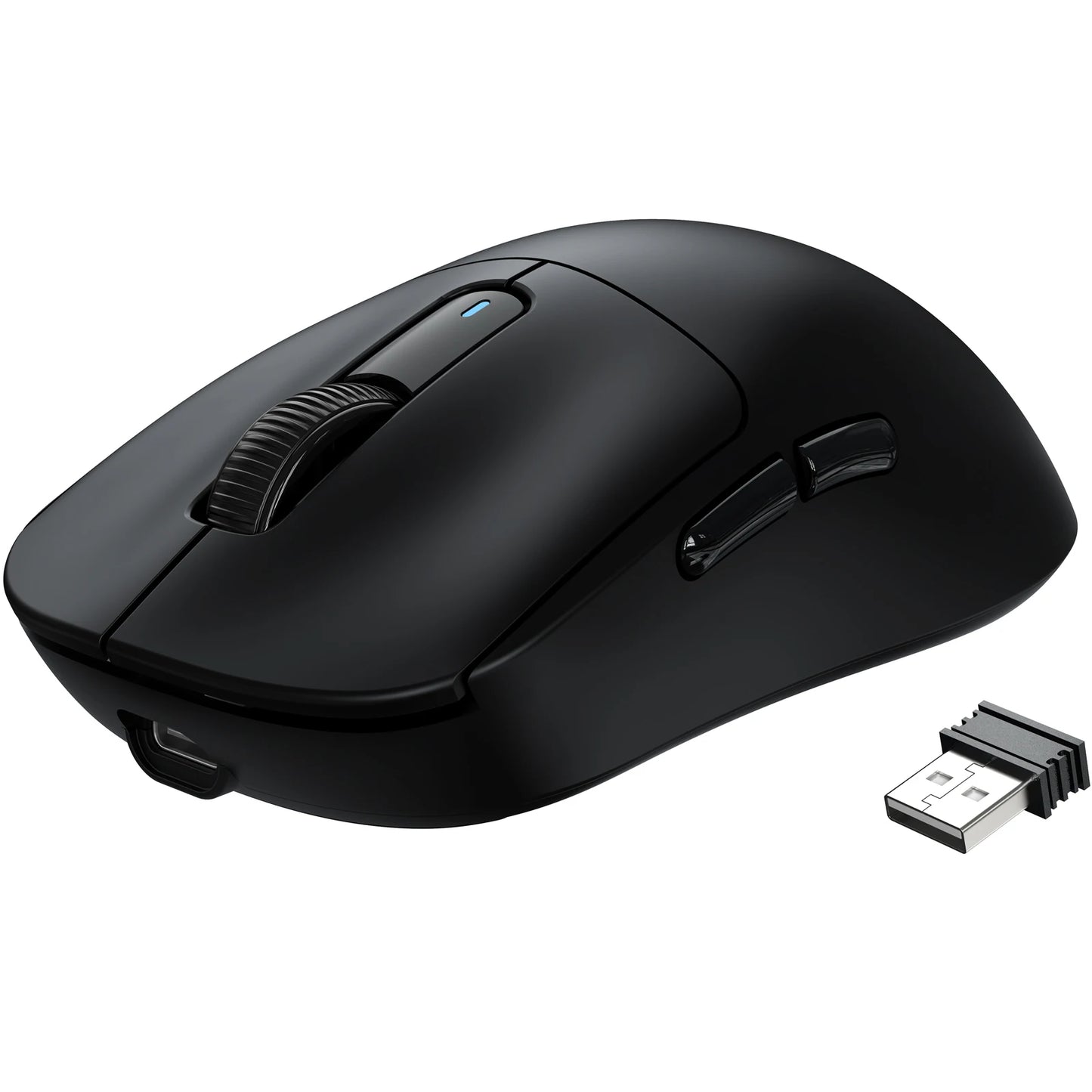 ATTACK SHARK X3 vezeték nélküli gaming egér, 49g ergonomikus PC egér, három üzemmód, PAW3395 26K DPI optikai érzékelő, programozható gombok