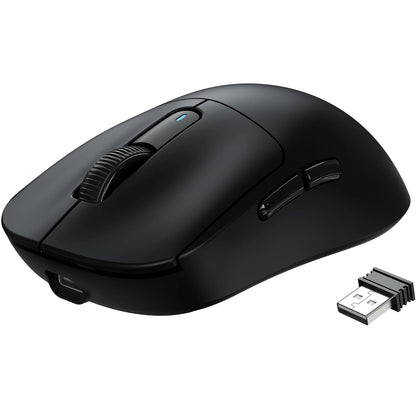 ATTACK SHARK X3 vezeték nélküli gaming egér, 49g ergonomikus PC egér, három üzemmód, PAW3395 26K DPI optikai érzékelő, programozható gombok