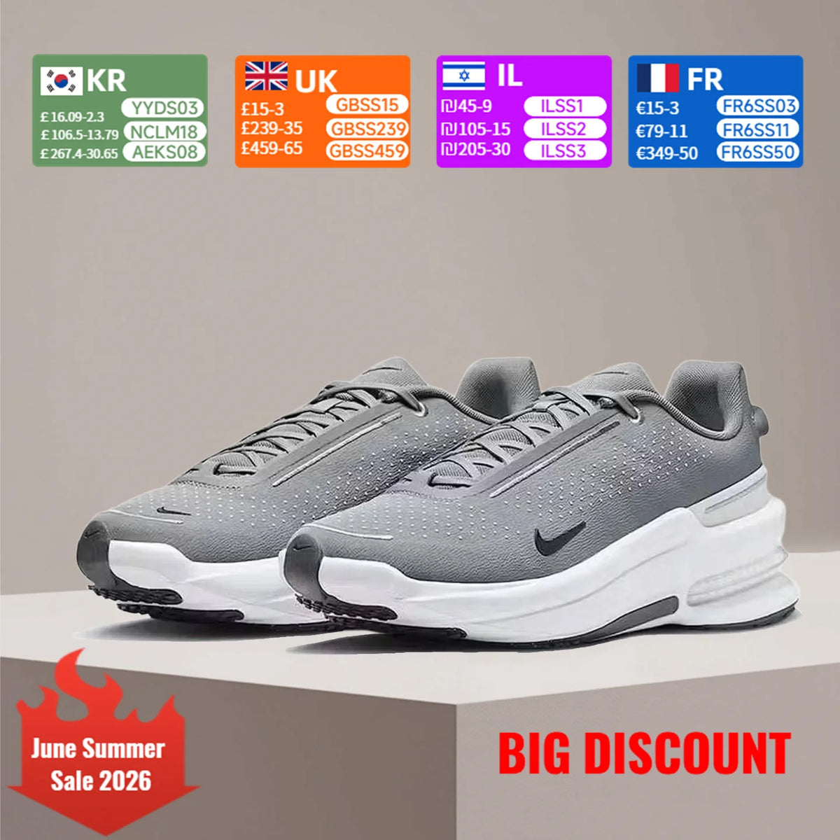 Nike Air Max Cushioned Comfort Running Shoes with Shock Absorption, Slip Resistance, and Durability IB2746-010