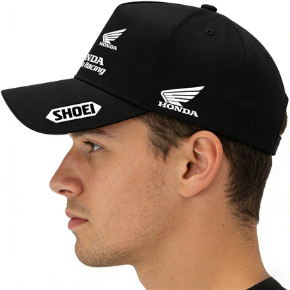 Honda HRC Racing Motorcycle Baseball Cap Hat for Honda CB400 CB650F CBF CRF NC750 Adjustable Outdoor Men Women Sports Casual Hat
