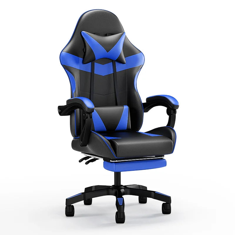 Ergonomska gaming stolica za računalni stol, nagibna gaming stolica za kućni ured s potporom za leđa za duge sesije igranja
