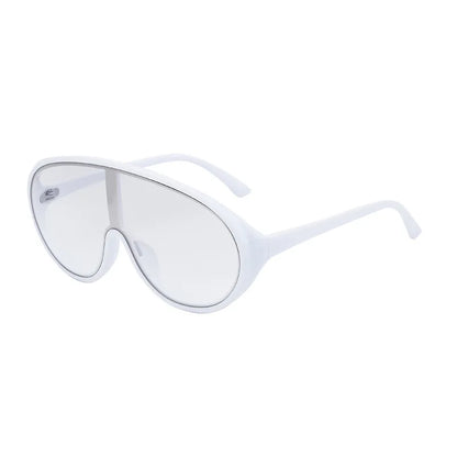 Trendy Oversized One Piece Sunglasses Women Men 2026 Luxury Brand Designer Sun Glasses Fashion Shield Shades Big Frame Eyewear