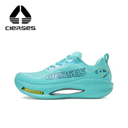 CIERSES  New Carbon Fiber Marathon Racing Training Shoes Breathable And Shock-Absorbing Air Cushion Men's Casual Sports Shoes
