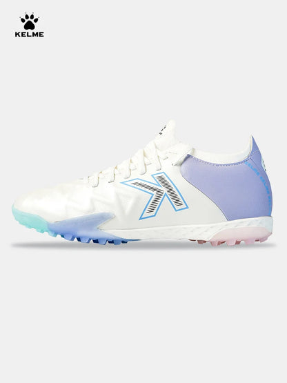 Scarpe da calcio Kelme da uomo Training TF Broken Nails per erba artificiale, antiscivolo, scarpe da calcio per giovani, scarpe da competizione in vitello