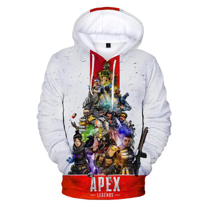 Personality 3D Printed Game Apex Legends Hoodies Sweatshirts Men Women High Quality Hoody Game Long Sleeve Plus Size Hoodies