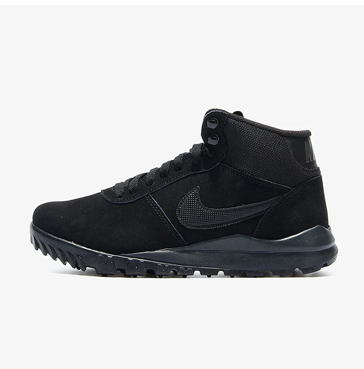 Zapatillas Nike auténticas New Hoodland Suede Outdoor resistentes a la abrasión 654888-090