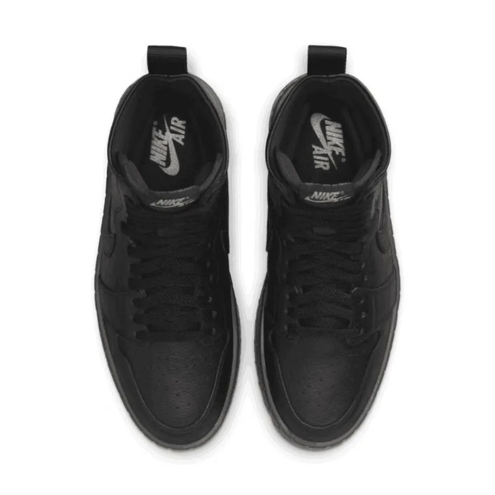 Nike Jordan Air Jordan 1 Brooklyn Simple, Soft, Non-Slip, Durable, Lightweight Round-Toe Ankle Boots for Women, Black FJ5737-001