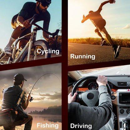 BOLLFO Anti-Glare Bike Glasses UV Protection Cycling Sunglasses TR90 Genuine REVO Coating Silicone Temple Grips Cycling Eyewear
