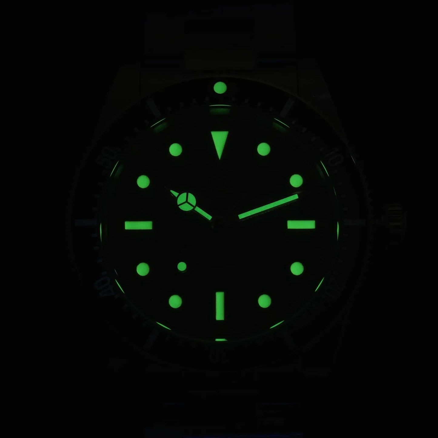 Watchdives WD7922 BB54 Watch VH31 Sweep Second Movement Sapphire Crystal 20bar Waterproof C3 Luminous 37mm Vintage Watches