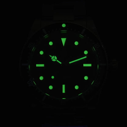 Watchdives WD7922 BB54 Watch VH31 Sweep Second Movement Sapphire Crystal 20bar Waterproof C3 Luminous 37mm Vintage Watches