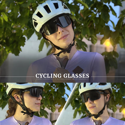 SCVCN New Outdoor Cycling Glasses Bike Sunglasses Men UV400 Eyewear Sports MTB Goggles Bicycle Women Riding Hiking Sunglasses