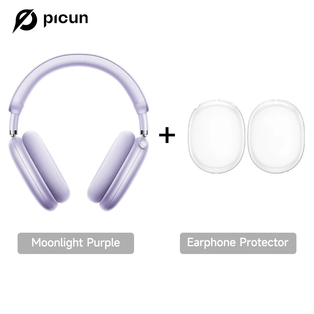 Picun F8 Pro ANC Kabellose Kopfhörer mit Head Tracking, 3D Spatial Audio, -52dB ANC, HIFI Bluetooth-Headset, ENC HD-Mikrofon, niedriger Latenz und App