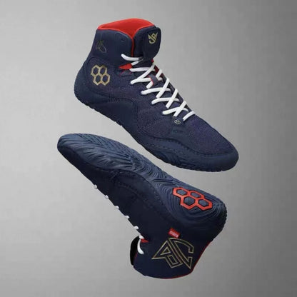 Zapatillas de lucha para hombre y mujer, calzado deportivo de competición para gimnasio y entrenamiento, alta calidad, cómodas, zapatillas de boxeo, tallas 36-45