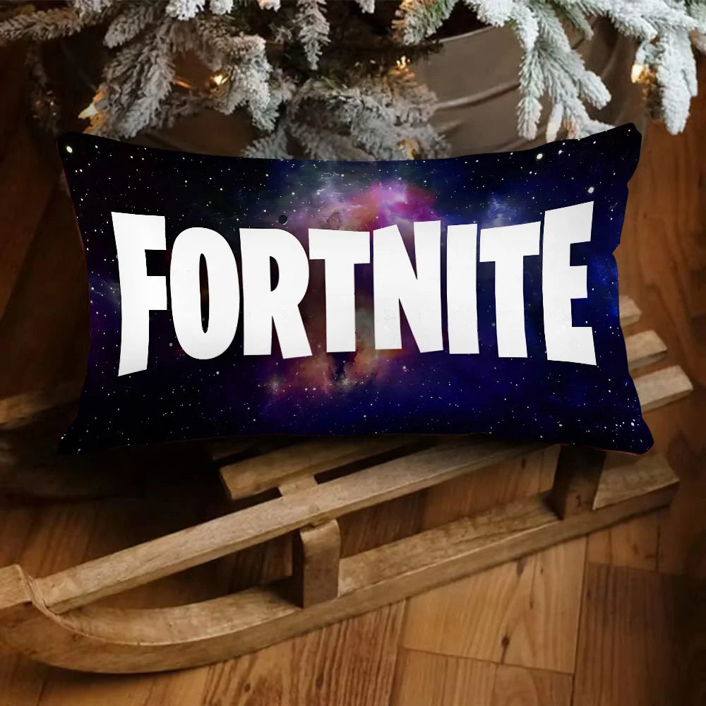 Game Fortnite Luxury Double-sided Printed Rectangle Pillowcase Bedside Pillowcase Sofa Cushion Cover Room Home Decoration