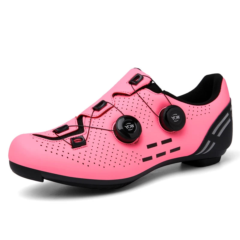 Pantofi de ciclism de înaltă calitate, SPD cu autoblocare pentru bărbați, pantofi sport de curse pentru bicicletă, pantofi de ciclism MTB de munte antiderapanți pentru femei, 36-47