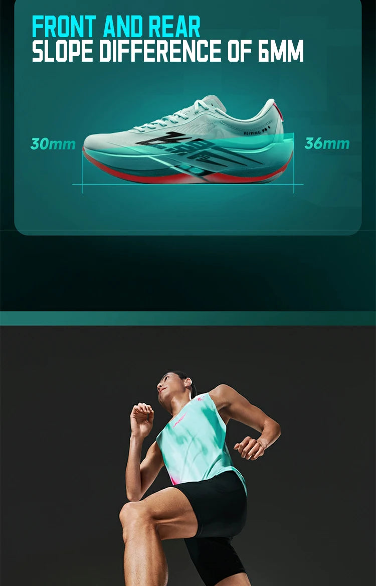 QIAODAN Feiying PB6.0 Men's 2026 Marathon Racing Sports Shoes New Suspended Full Palm Carbon Plate Running Sneakers QDB023261299