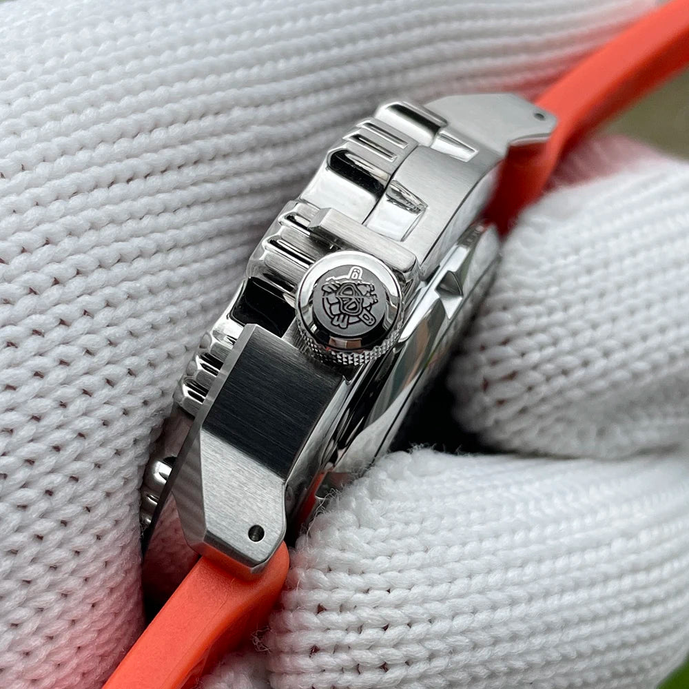 STEELDIVE SD1984 Monster Steel Strap Mechanical Watch NH36 Movt Sapphire Crystal 200M Waterproof Swiss Super Luminous Wristwatch