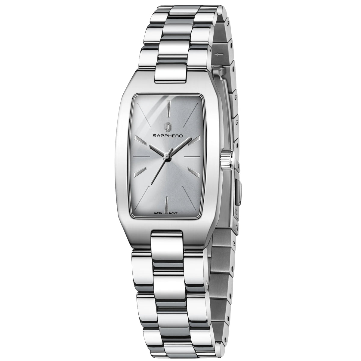 SAPPHEROLuxury Women's Watch Stainless Steel Strap Waterproof Watch Ultra-thin Dial  Fashion Simple Women's Watch Accurate Watch